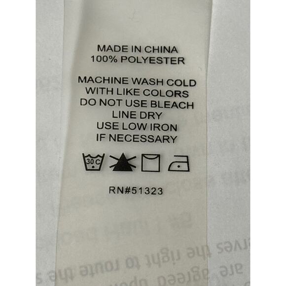 Vince Camuto Kimono Sleeves Blouse Size M White And Black Button Sheer Tunic Top - Picture 7 of 7